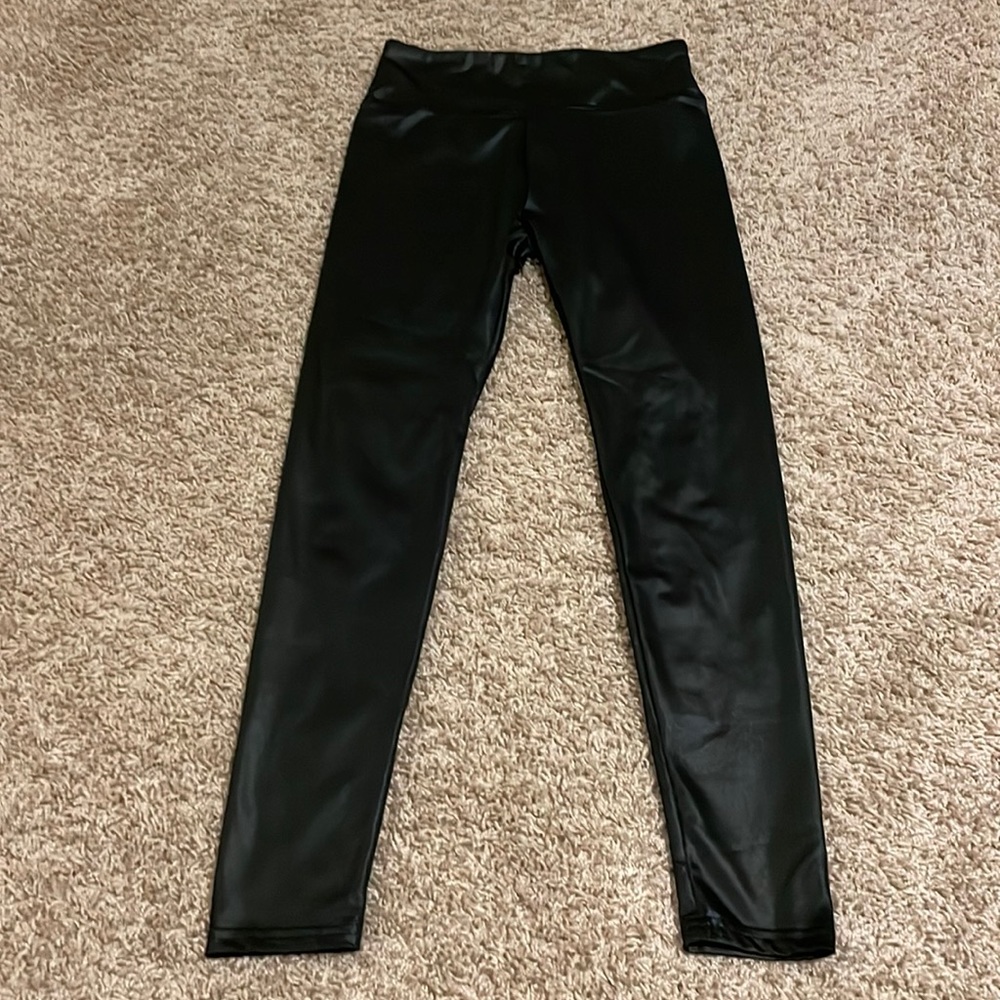 Target Faux Leather Leggings XS